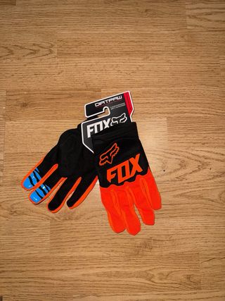 Guantes Fox Motocross Naranjas