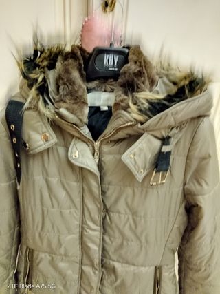 Piumino Fly girl con cappuccio