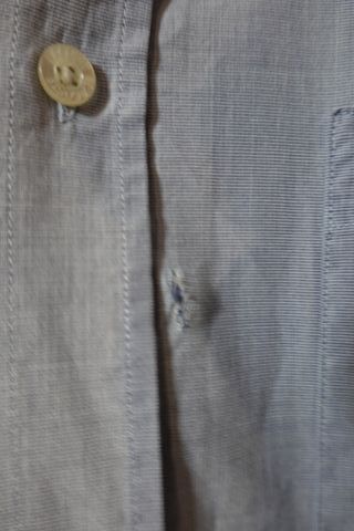 Camisa Lacoste Classic Fit Gris Talla 42.