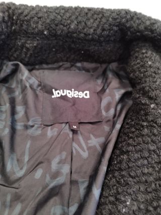 Abrigo Desigual Negro