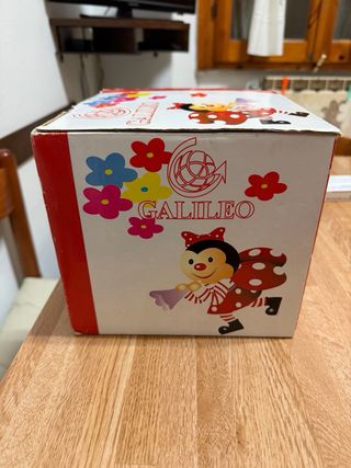 Biscottiera in ceramica con angioletti