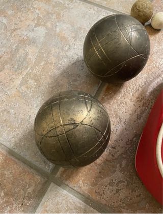 Kit Bocce Ufficiali CAST Metallo Vintage