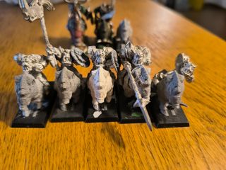 Jinetes Jabalí Orcos Warhammer Fantasy TOW