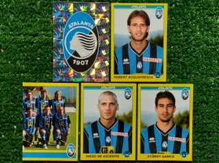 5 figurine Atalanta Calciatori Panini 2009/10