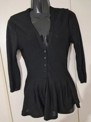 Cardigan Zara donna nero