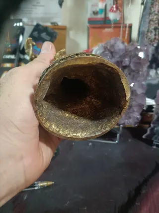 Estatua Garuda Bronce 21cm Buda Tibetano