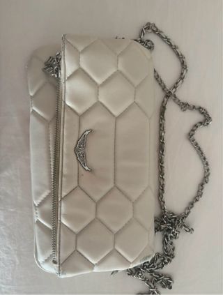 Bolso Zadig & Voltaire blanco acolchado