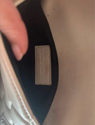 Bolso Zadig & Voltaire blanco acolchado