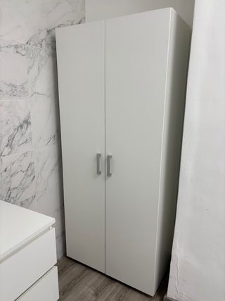 Armario blanco 2 puertas