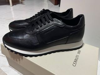 Sneakers Nino Cerruti Pelle Nere
