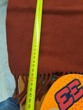 Bufanda Burberry Roja Hombre