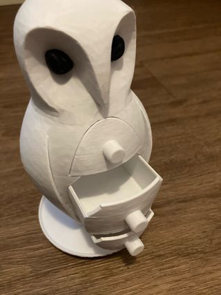 Joyero Lechuza Blanco