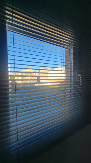 Persiana veneziana in alluminio grigio 105x130cm