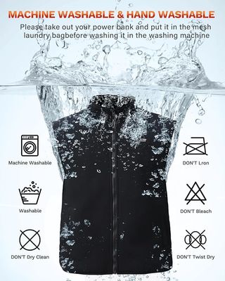 Chaleco Calefactable Negro