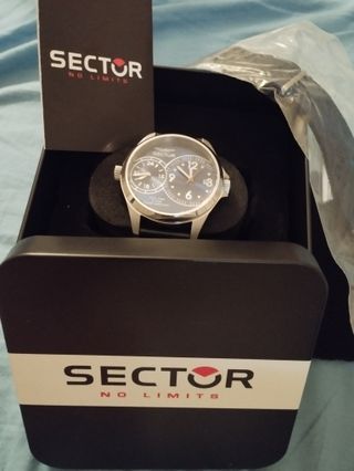 Reloj Sector Dual Time 10 ATM