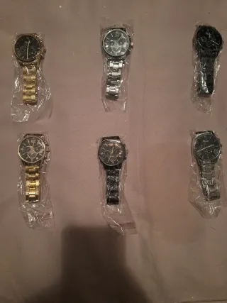Lote de 6 relojes