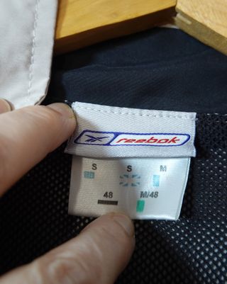 Chaqueta Vintage Reebok Beige/Gris