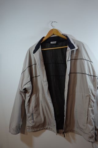 Chaqueta Vintage Reebok Beige/Gris