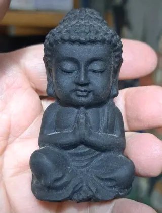Buddha in ossidiana