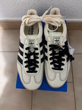 Adidas Gazelle Indoor Beige/Negro