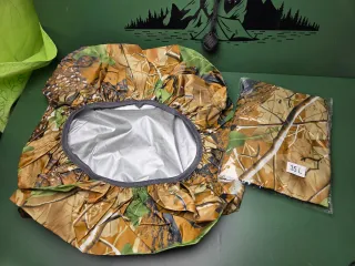 Funda Impermeable Mochila 35L Camuflaje