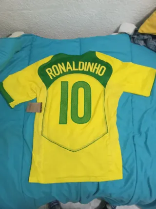 Camiseta Brasil Nike Total 90 Talla M