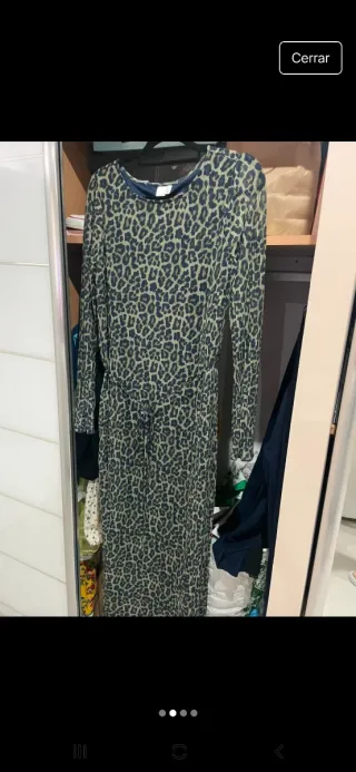 Vestido fiesta animal print