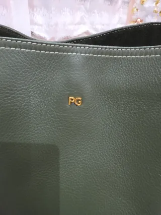 Bolso Purificación García Grande Verde