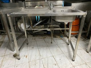 Fregadero industrial acero inoxidable