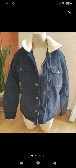 Chaqueta pana borreguito hombre Talla S