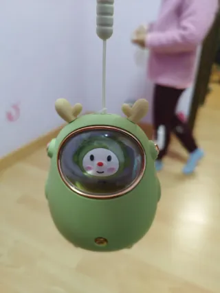 Calentador de manos/linterna con funda