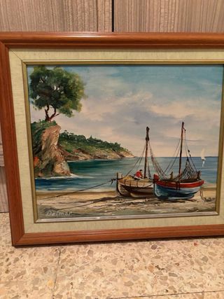 Pacchetto 2 Oli su Tela di Del Mar