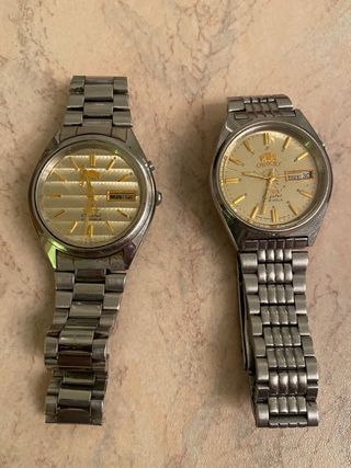 Orologi Orient Automatici Uomo Set 2pz