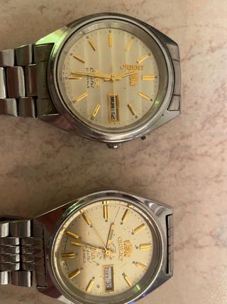 Orologi Orient Automatici Uomo Set 2pz