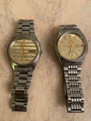 Orologi Orient Automatici Uomo Set 2pz