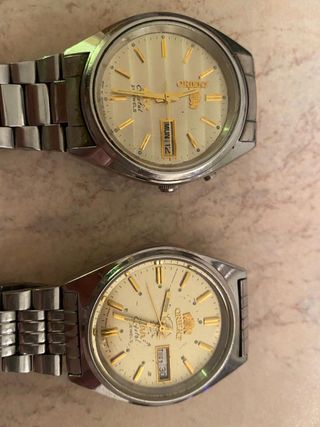 Orologi Orient Automatici Uomo Set 2pz