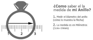 Anillo de Plata Ley 999 con Marquesitas