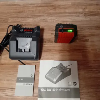 Cargador Bosch GAL 18V-20 y Batería 18V 5Ah