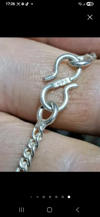 Set collana e bracciale occhio di Shiva + 925