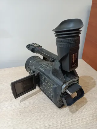 Cámara de vídeo Panasonic Negra