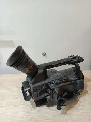 Cámara de vídeo Panasonic Negra