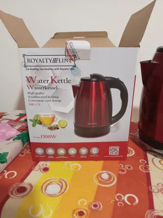 Bollitore Elettrico Royalty Line SSK-1.7L Rosso