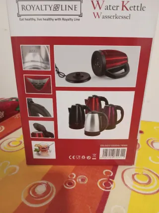 Bollitore Elettrico Royalty Line SSK-1.7L Rosso