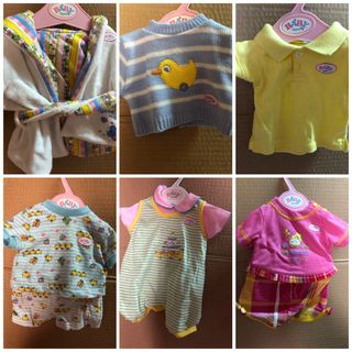 Baby Born, ropa, baúl y wc