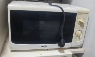 Microondas Saivod y radiador para chatarra