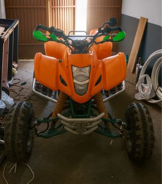 Suzuki LTZ 400 Quad Naranja