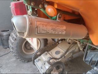 Suzuki LTZ 400 Quad Naranja