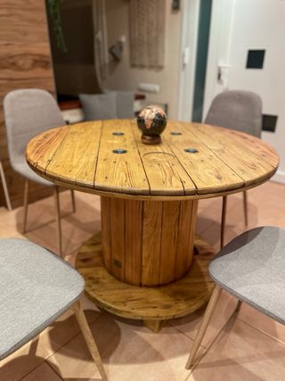 BOBINAS CARRETE MADERA CABLE CHILLPALET