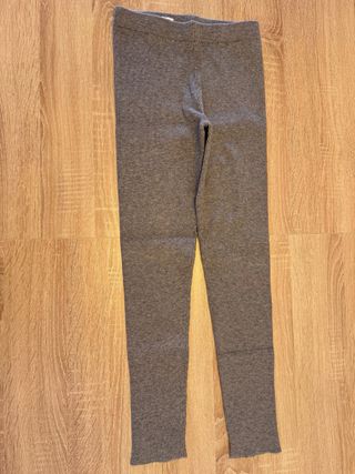 Pantalones grises de canalé