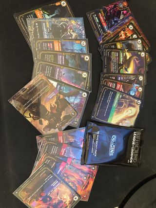 Lote cartas Riftbound + sobre promo